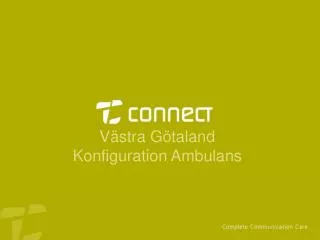 v stra g taland konfiguration ambulans