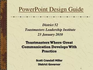 PowerPoint Design Guide
