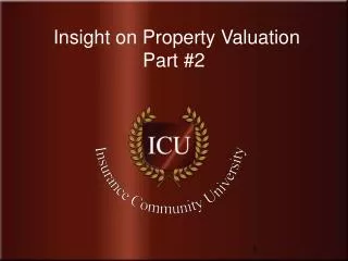 Insight on Property Valuation Part #2