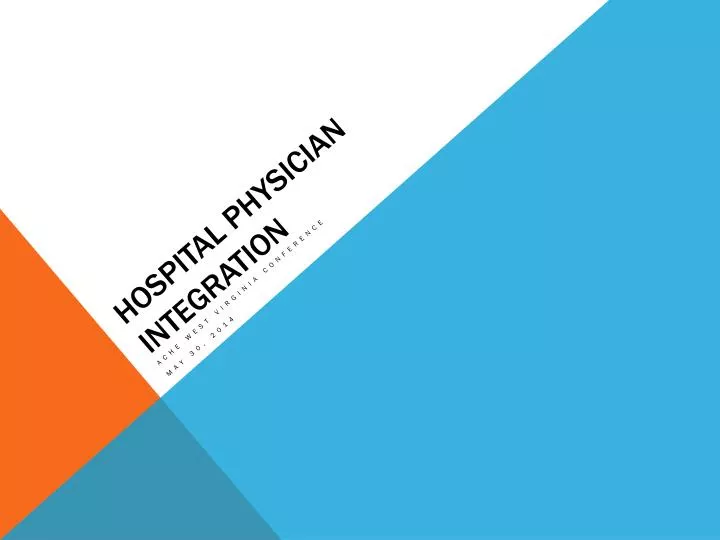 hospital physician integration