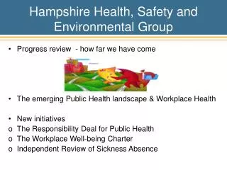 Hampshire Health, Safety and Environmental Group