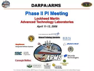 Phase II PI Meeting