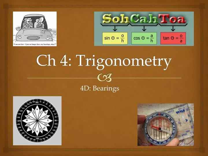 ch 4 trigonometry