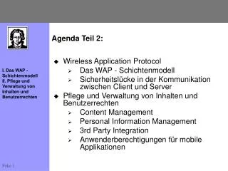 agenda teil 2