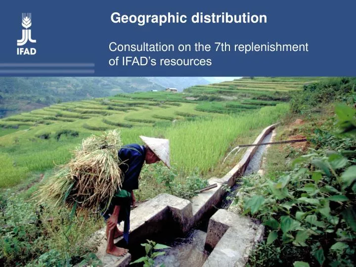 consultation on the 7th replenishment of ifad s resources