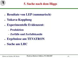 5 suche nach dem higgs
