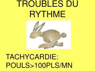 troubles du rythme