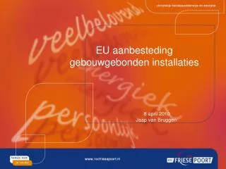 eu aanbesteding gebouwgebonden installaties