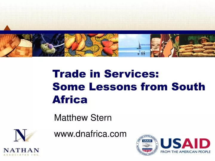 trade in services some lessons from south africa