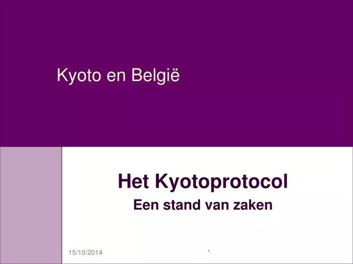 kyoto en belgi