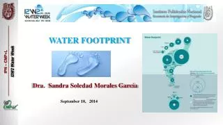 WATER FOOTPRINT