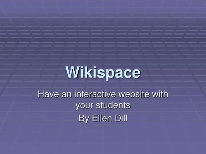wikispace