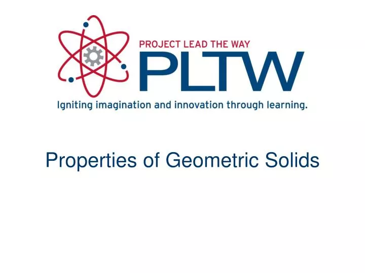 properties of geometric solids