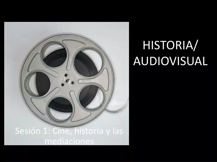 historia audiovisual