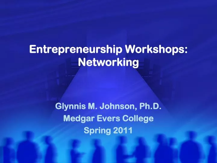 entrepreneurship workshops networking