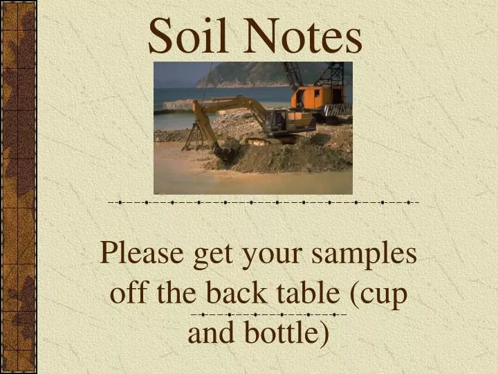 please get your samples off the back table cup and bottle