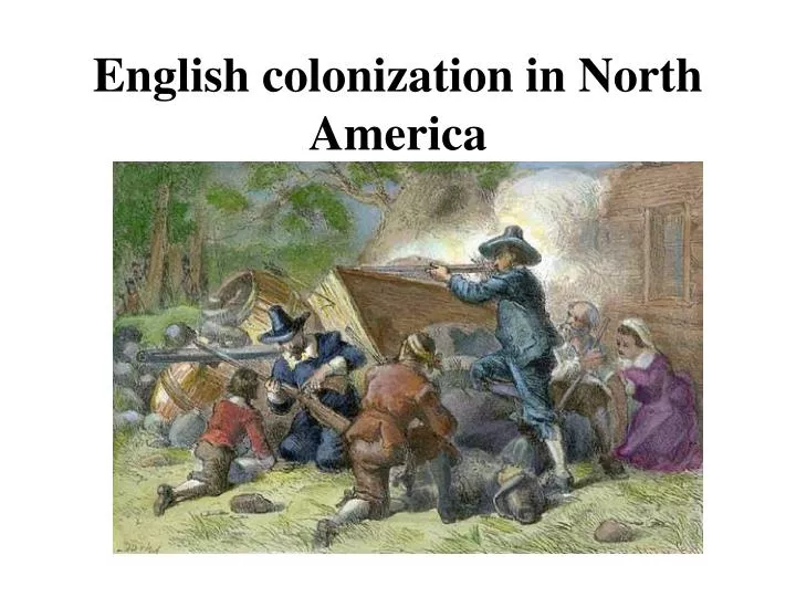 english colonization in north america