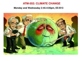 ATM-552: CLIMATE CHANGE