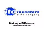 Making a Difference - slide 1