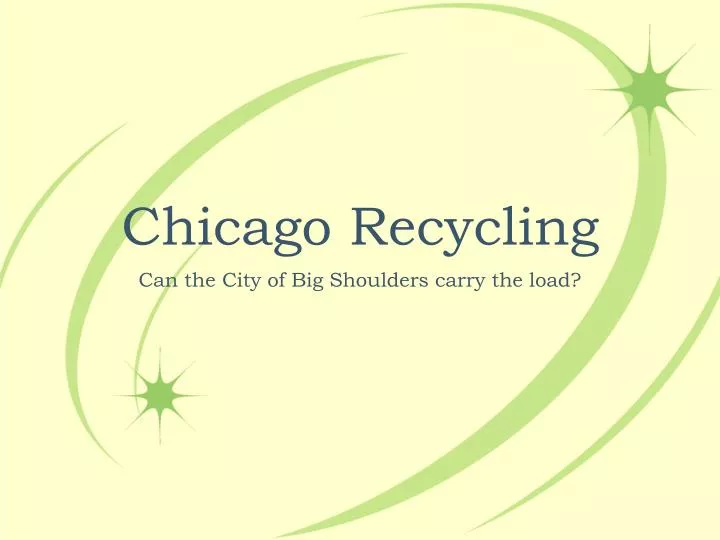 chicago recycling