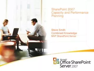 SharePoint 2007 Capacity and Performance Planning