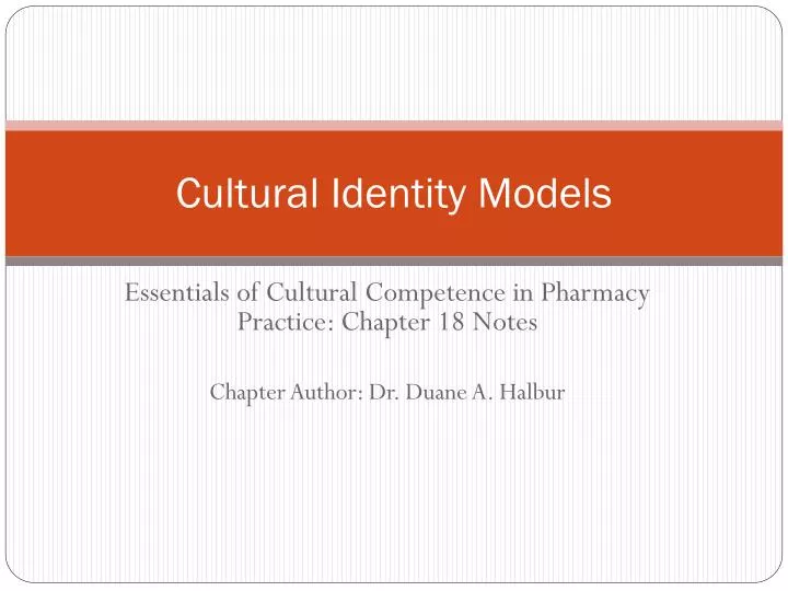 cultural identity models