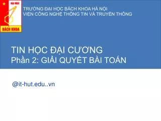 tin h c i c ng ph n 2 gi i quy t b i to n
