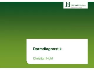 darmdiagnostik