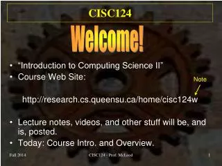 CISC124