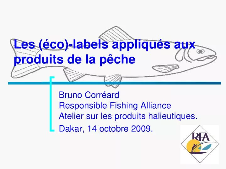 les co labels appliqu s aux produits de la p che