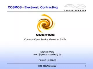 COSMOS - Electronic Contracting