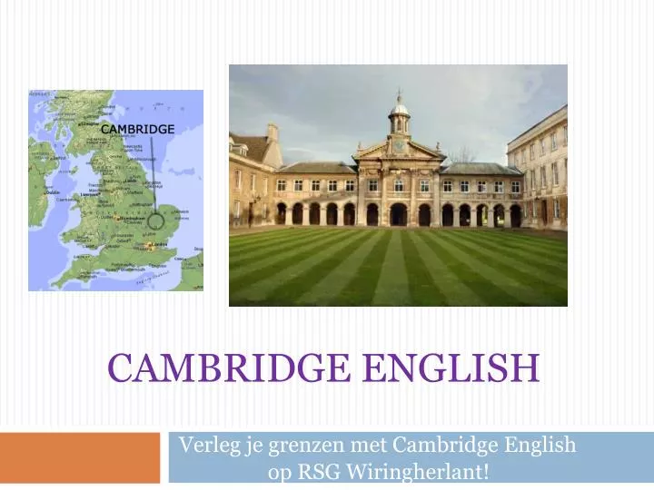 cambridge english