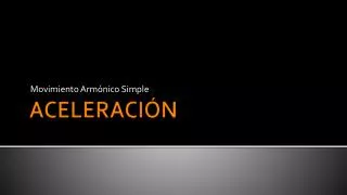 movimiento arm nico simple