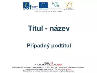 titul n zev
