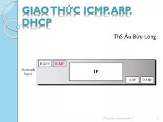 giao th c icmp arp dhcp
