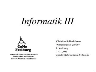 informatik iii