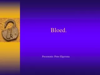 bloed