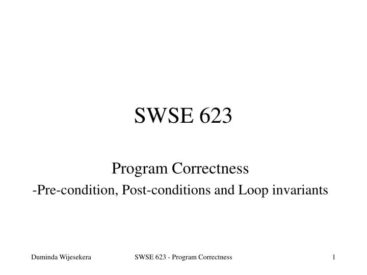 swse 623