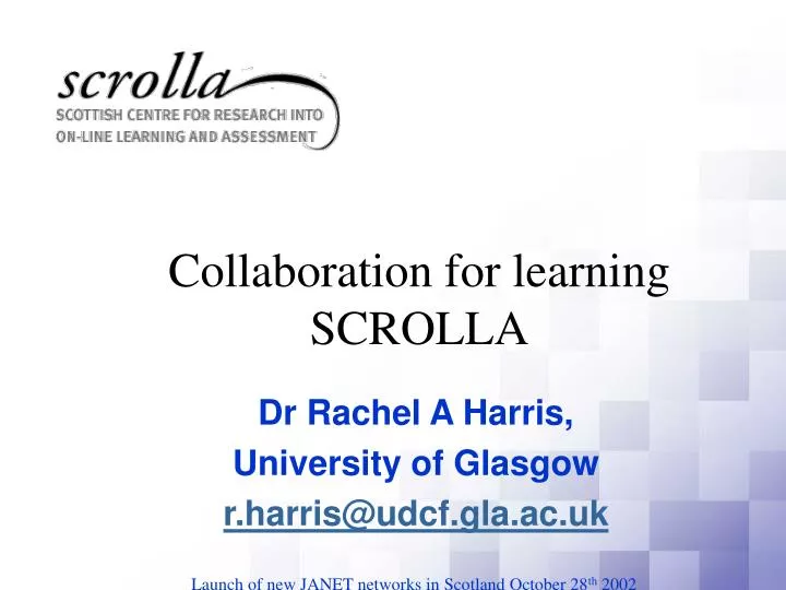 collaboration for learning scrolla