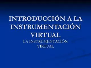 introducci n a la instrumentaci n virtual