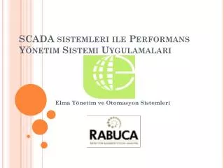 scada sistemleri ile performans y netim sistemi uygulamalar