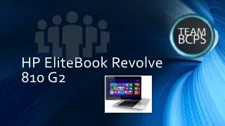 HP EliteBook Revolve 810 G2