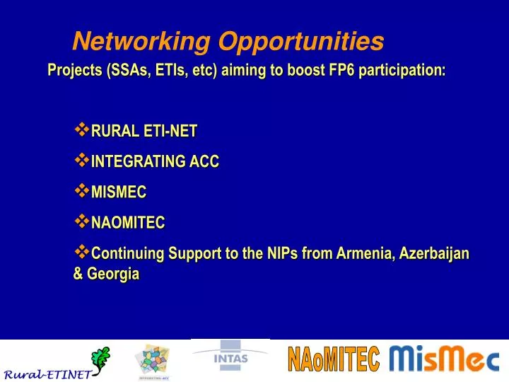 networking opportunities