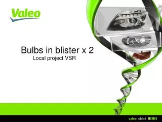 bulbs in blister x 2