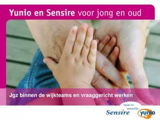 jgz binnen de wijkteams en vraaggericht werken