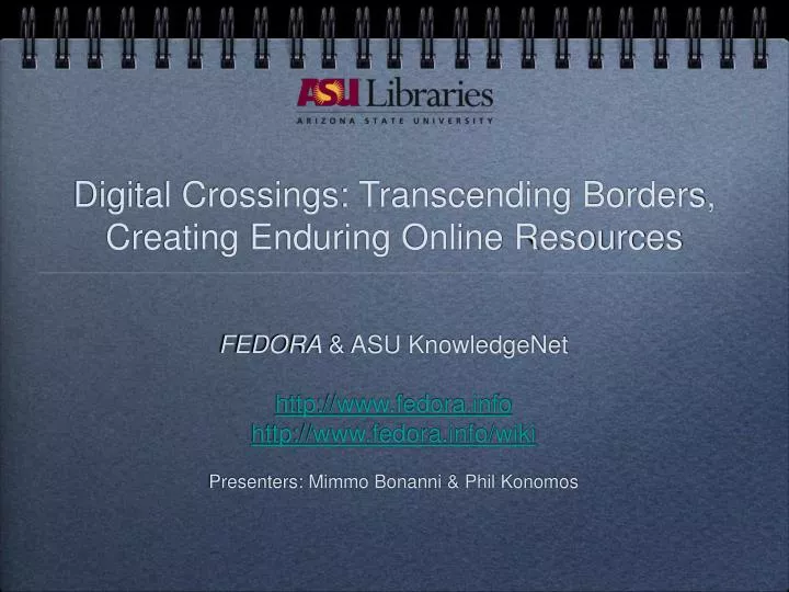 digital crossings transcending borders creating enduring online resources