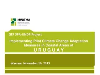 GEF SPA-UNDP Project