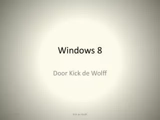 windows 8