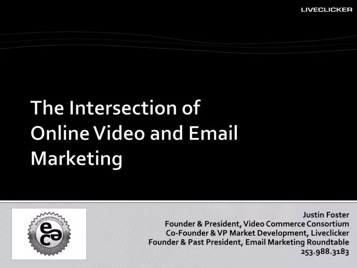 the intersection of online video and email marketing