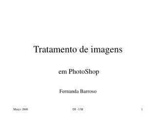 tratamento de imagens